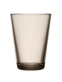 Iittala Kartio glāze 40 cl bēša, 2 gab.