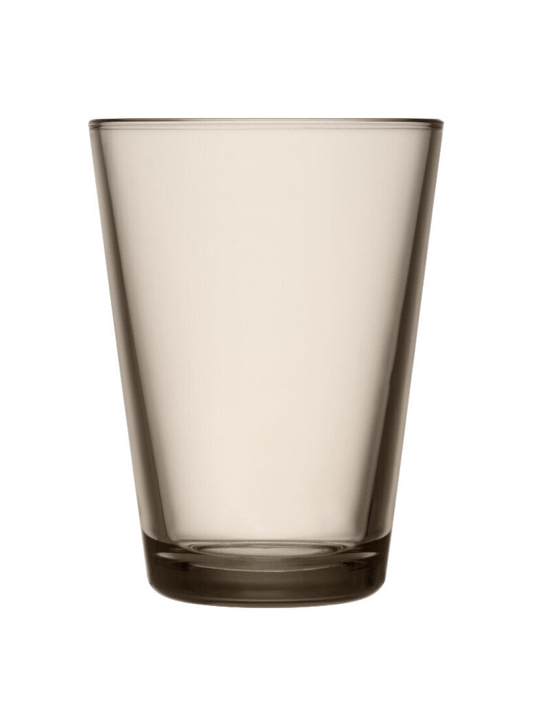 Iittala Kartio glāze 40 cl bēša, 2 gab. цена и информация | Glāzes, krūzes, karafes | 220.lv