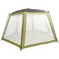 vidaXL - telts peldbaseinam, zaļā krāsā, 590x520x250cm, audums cena un informācija | Baseinu piederumi | 220.lv