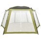 vidaXL - telts peldbaseinam, zaļā krāsā, 660x580x250cm, audums цена и информация | Baseinu piederumi | 220.lv