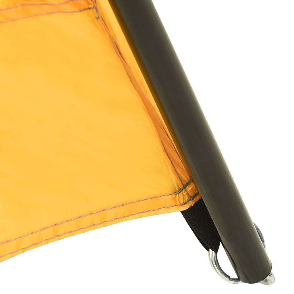vidaXL - telts peldbaseinam, dzeltenā krāsā, 500x433x250cm, audums цена и информация | Baseinu piederumi | 220.lv