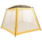 vidaXL - telts peldbaseinam, dzeltenā krāsā, 500x433x250cm, audums cena un informācija | Baseinu piederumi | 220.lv