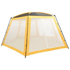 vidaXL - telts peldbaseinam, dzeltenā krāsā, 660x580x250cm, audums cena un informācija | vidaXL Sports, tūrisms un atpūta | 220.lv