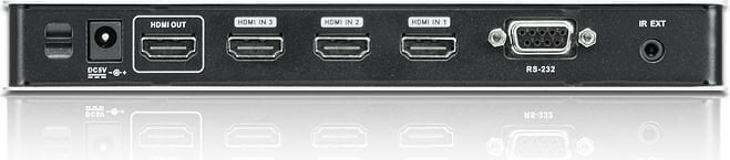 ATEN HDMI Switch 4 port, centrmezgls Ultra HD 4Kx2K cena un informācija | Adapteri un USB centrmezgli | 220.lv