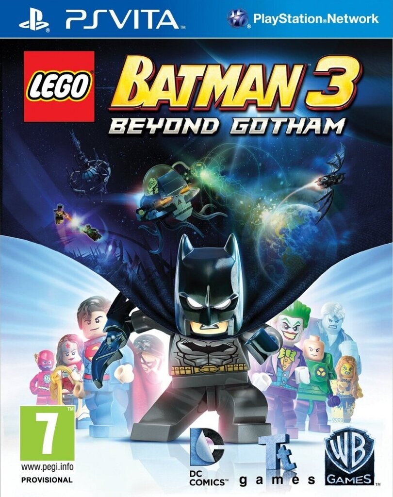 PSV LEGO Batman 3: Beyond Gotham цена и информация | Datorspēles | 220.lv