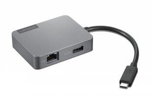 Lenovo USB-C Travel Hub Gen 2 цена и информация | Адаптеры и USB разветвители | 220.lv