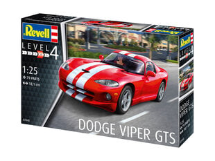 Revell - Dodge Viper GTS, 1/25, 07040 cena un informācija | Konstruktori | 220.lv