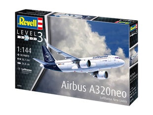 Revell - Airbus A320 Neo "Lufthansa", 1/144, 03942 cena un informācija | Revell Rotaļlietas un spēles no 3 gadiem | 220.lv