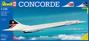 Revell - Concorde "British Airways", 1/144, 04257 cena un informācija | Revell Rotaļlietas, bērnu preces | 220.lv