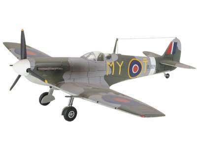 Revell - Spitfire Mk V dāvanu komplekts, 1/72, 64164 cena un informācija | Konstruktori | 220.lv