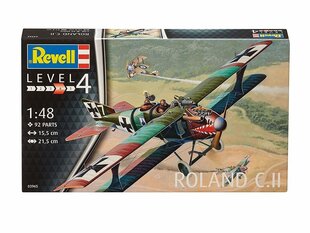 Revell plastic model Roland C.II 1:48 cena un informācija | Datorspēļu suvenīri | 220.lv