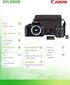 Canon EOS 2000D cena un informācija | Digitālās fotokameras | 220.lv