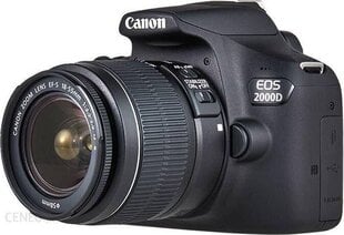 Canon EOS 2000D cena un informācija | Canon Mobilie telefoni, planšetdatori, Foto | 220.lv