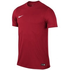 Футболка для мальчиков Nike Park VI Junior 725984-657, красная цена и информация | Рубашки для мальчиков | 220.lv