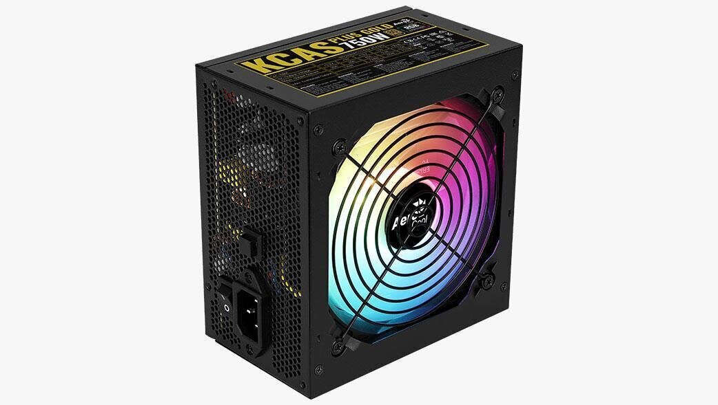 Aerocool AEROPGSKCAS+RGB750-G cena un informācija | Barošanas bloki (PSU) | 220.lv