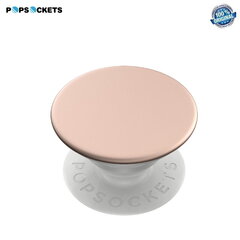 Popsocket PopGrip (Oriģināls) Izvelkams Pirkstu Fiksējošs Telefona Turētājs ar maināmo TOP daļu Rose Gold Aluminum cena un informācija | Mobilo telefonu aksesuāri | 220.lv