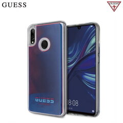 GUESS GUHCHPS19GLCR California Liquid светящийся в темноте чехол для Huawei P Smart (2019) / Honor 10 Lite Синий цена и информация | Чехлы для телефонов | 220.lv