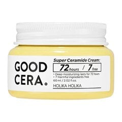 Ilgstoši mitrinošs sejas krēms Holika Holika Good Cera Super Ceramide Cream, 60ml cena un informācija | Sejas krēmi | 220.lv