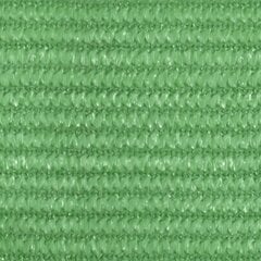 vidaXL - saulessargs, gaiši zaļš, 2x2m, HDPE, 160g / m² cena un informācija | Saulessargi, markīzes un statīvi | 220.lv