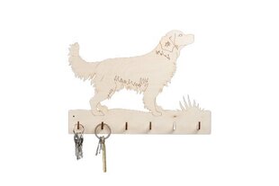 Вешалка для ключей Собака Золотистый ретривер цена и информация | Вешалки для одежды | 220.lv