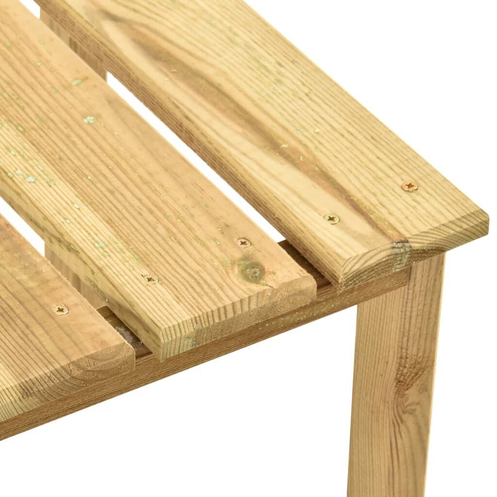 vidaXL - koka galdiņš, 30x30x26cm, piesūcināta priede cena un informācija | Dārza galdi | 220.lv