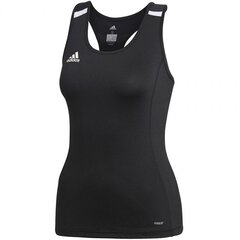 Спортивная футболка женская Adidas Team 19 Tank, DW6866, черная цена и информация | Спортивная одежда для женщин | 220.lv