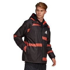 Vīriešu sporta jaka Adidas WND M FL3612 melna цена и информация | Мужские куртки | 220.lv