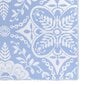 vidaXL - āra paklājs, zilā krāsā, 190x290cm, PP cena un informācija | Paklāji | 220.lv