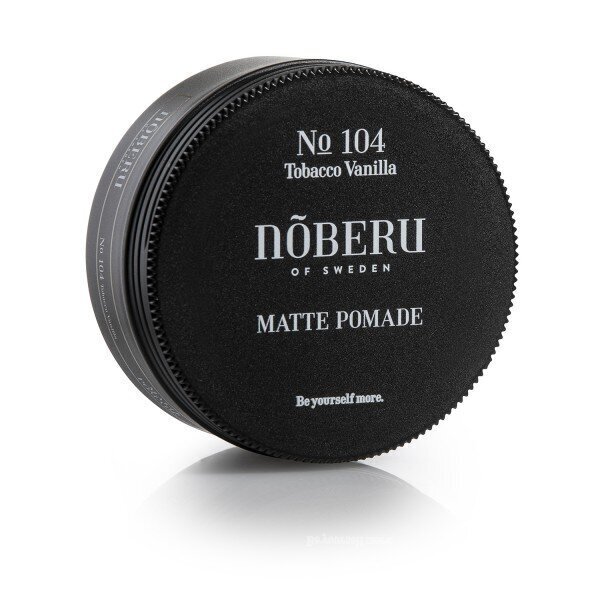 Matēta matu pomāde Noberu No 104 Matte Pomade, 80 ml cena un informācija | Matu veidošanas līdzekļi | 220.lv