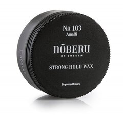 Stipras fiksācijas matu vasks Noberu No 103 Strong Hold Wax, 80 ml cena un informācija | Matu veidošanas līdzekļi | 220.lv