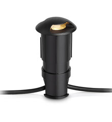 Garden24 светильник для лестницы / террасы 0.8W черный IP44 цена и информация | Уличное освещение | 220.lv