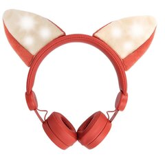 Forever AH-100 Fox LED Animal Ears Orange цена и информация | Наушники с микрофоном Asus H1 Wireless Чёрный | 220.lv