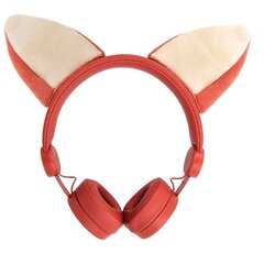 Forever AH-100 Fox LED Animal Ears Orange цена и информация | Наушники с микрофоном Asus H1 Wireless Чёрный | 220.lv