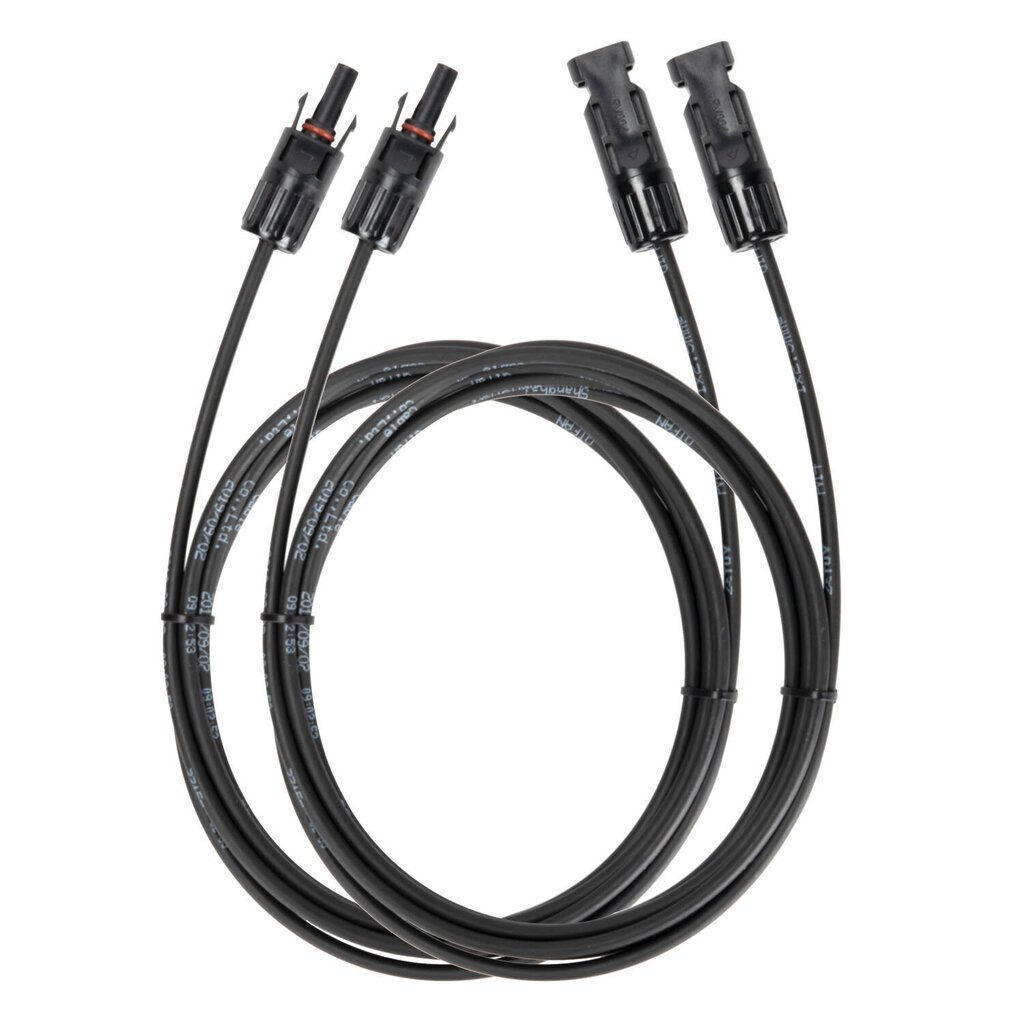 Pagarināšanas kabelis EcoFlow MC4 cena un informācija | Saules paneļi, komponentes | 220.lv