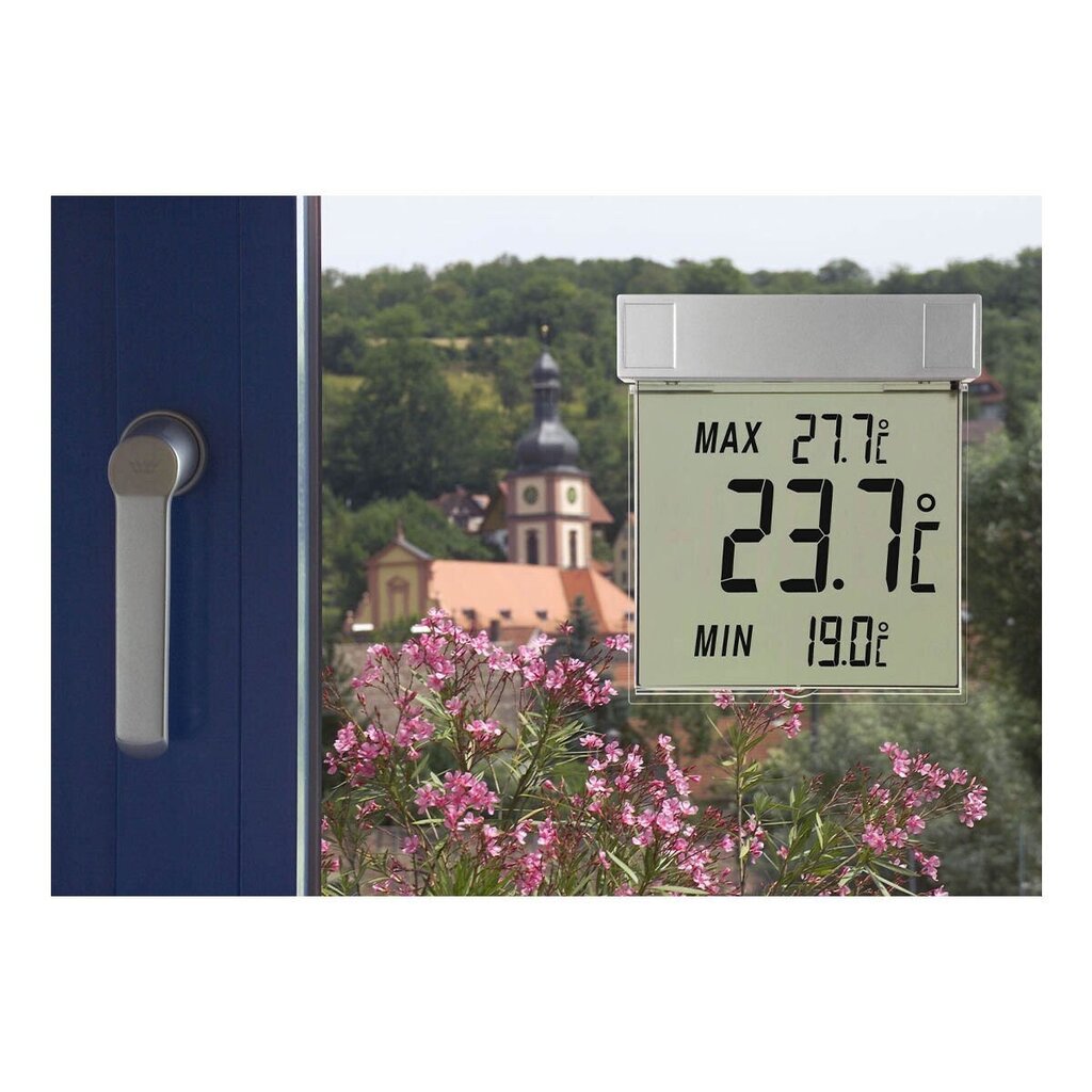 Digitālais āra termometrs Tfa Vision, piestiprināms pie loga цена и информация | Meteostacijas, āra termometri | 220.lv