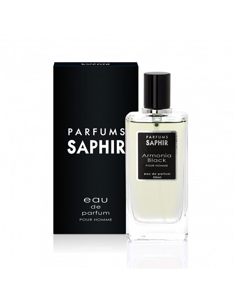 Parfimērijas ūdens Saphir Armonia Black Pour Homme EDP vīriešiem, 50 ml cena un informācija | Vīriešu smaržas | 220.lv