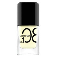 Лак для ногтей Catrice ICONails Gel Lacquer 10,5 мл, 108 Pastel Lemon цена и информация | Лаки для ногтей, укрепители | 220.lv