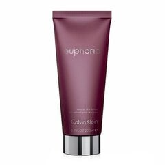 Parfimēts ķermeņa losjons Calvin Klein Euphoria sievietēm, 200 ml цена и информация | Парфюмированная женская косметика | 220.lv