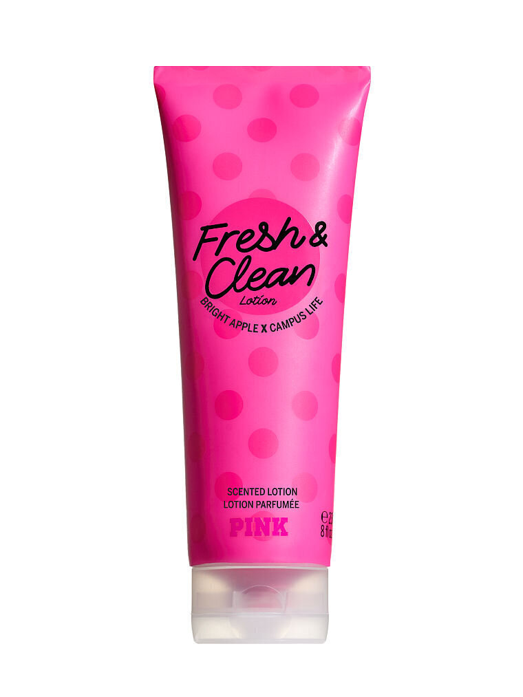 Parfimēts ķermeņa losjons Victoria's Secret Pink Fresh & Clean 236 ml цена и информация | Parfimēta sieviešu kosmētika | 220.lv