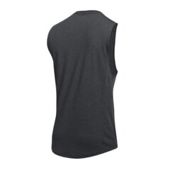 Vīriešu sporta T-krekls Under Armour Threadborne Muscle Tank M 1289617-001, 47641, grafīta krāsā cena un informācija | Sporta apģērbs vīriešiem | 220.lv