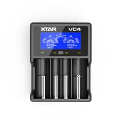 Зарядное устройство XTAR VC4 для литий-ионных / никель-металлогидридных батарей цена и информация | Зарядные устройства для элементов питания | 220.lv