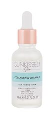 Sejas serums Sunkissed Skin Collagen & Vitamin C 30 ml cena un informācija | Serumi sejai, eļļas | 220.lv