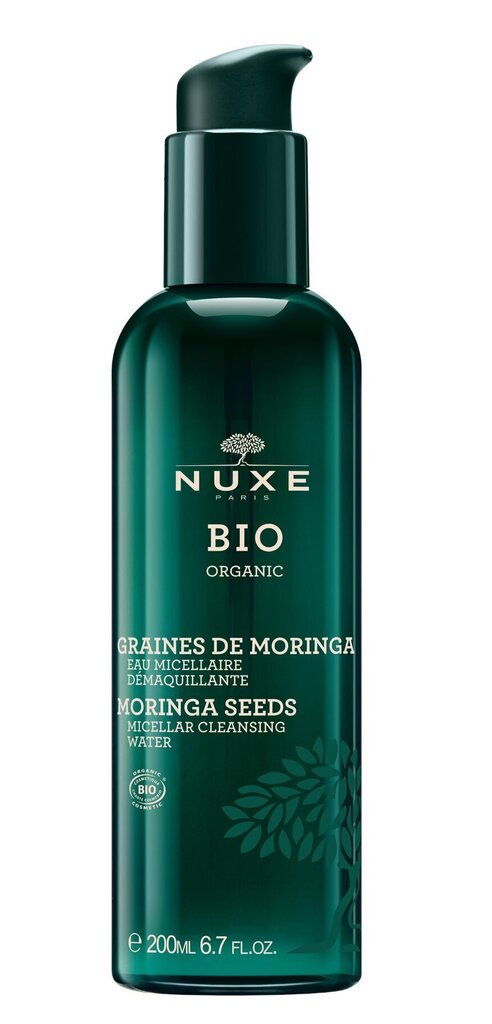 Nuxe micelārais ūdens “BIO Cleansing Micellar Water 200 ml cena un informācija | Sejas ādas kopšana | 220.lv