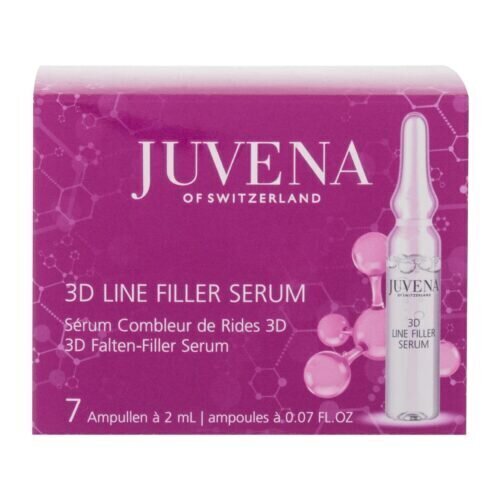 Sejas serums Juvena 3D Line Filler 2 x 7 ml cena un informācija | Serumi sejai, eļļas | 220.lv