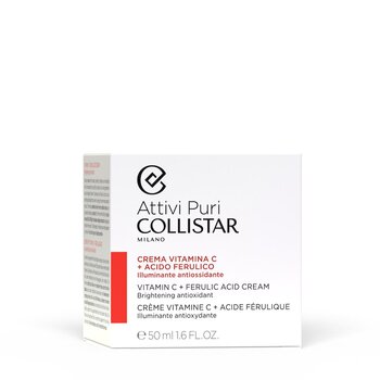 Осветляющий крем для лица Collistar Attivi Puri Vitamine C + Ferulic Acid 50 мл цена и информация | Кремы для лица | 220.lv