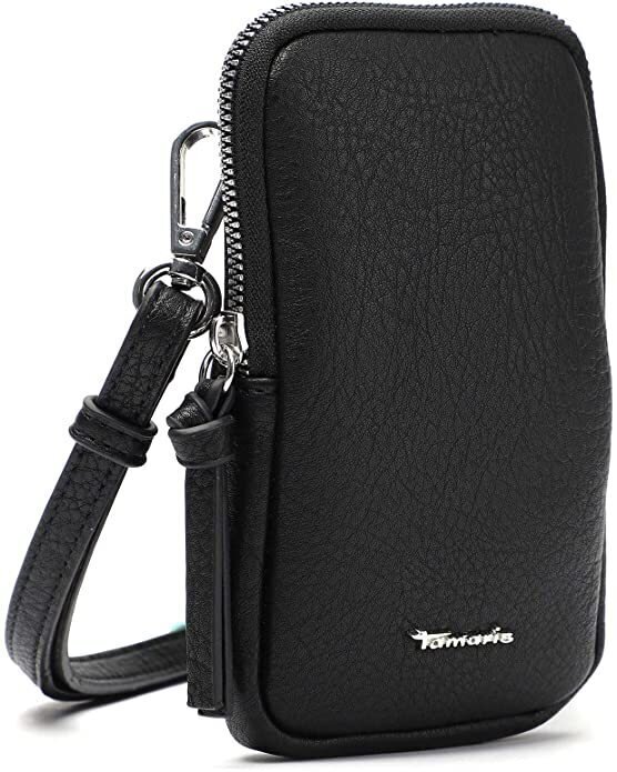 Tamaris pleca soma/telefona somiņa Alessia, melnā krāsā 901028833 цена и информация | Sieviešu somas | 220.lv