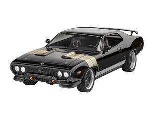 Сборная пластиковая модель Revell - Fast & Furious Dominics 1971 Plymouth GTX, 1/24, 07692 цена и информация | Конструкторы и кубики | 220.lv