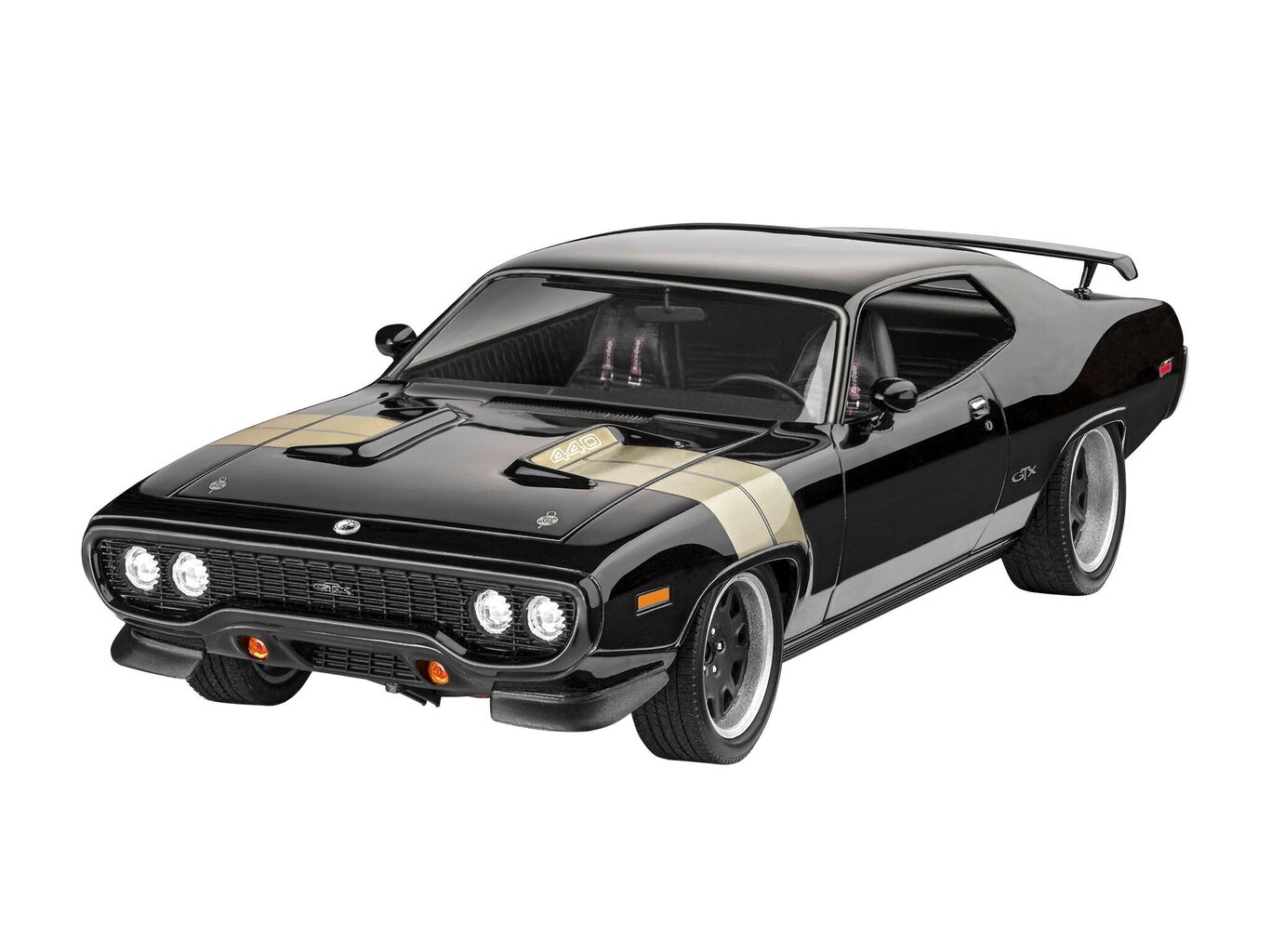 Revell - Fast & Furious Dominics 1971 Plymouth GTX, 1/24, 07692 cena un informācija | Konstruktori | 220.lv