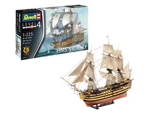 Сборная пластиковая модель Revell - HMS Victory, подарочный набор, 1/225, 65408 цена и информация | Kонструкторы | 220.lv