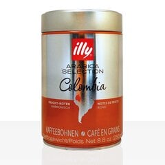 Illy Colombia Кофе в зернах 0,25kg цена и информация | Кофе, какао | 220.lv